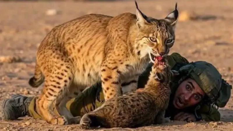 صور حيوان الوشق المصري تتصدر الترند عالميًا