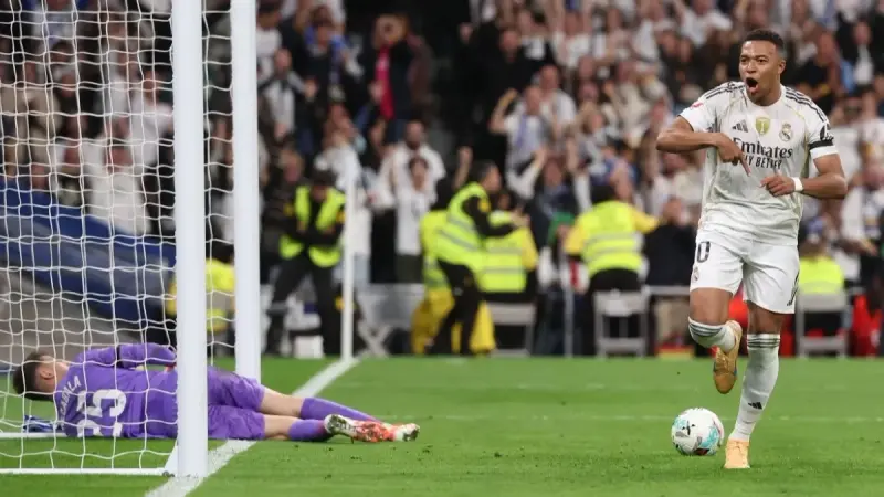 هوس الأرقام يرافق مبابي.. نجم ريال مدريد يهدد عرش هالاند وكين