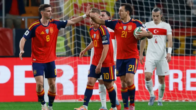 تصفيات كأس العالم 2026 - إسبانيا إلى المونديال للمرة الـ17.. وتركيا تكتفي بمقعد الملحق