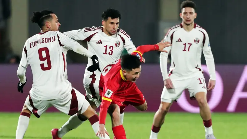 تصفيات مونديال 2026 - سقوط صادم لمنتخب قطر يُقلل من آماله للوصول إلى كأس العالم