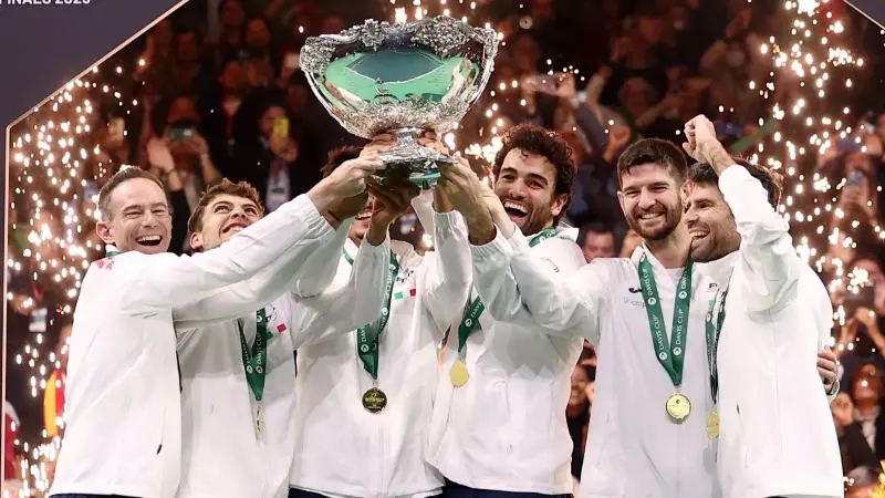 كأس ديفيز - إيطاليا تهزم إسبانيا وتحتفظ باللقب للمرة الـ3 على التوالي