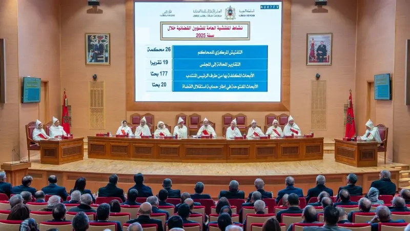 افتتاح السنة القضائية 2026 في المغرب.. تقديم الحصيلة والعقوبات