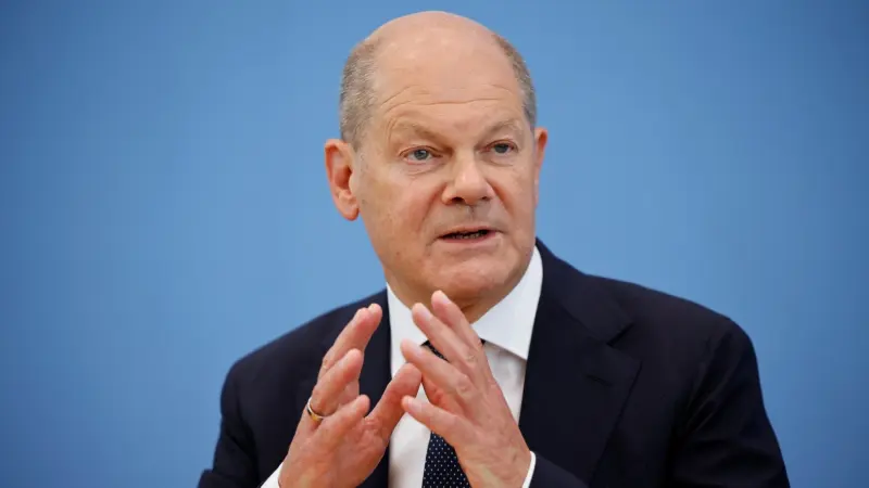 المستشار الألماني يهاجم ترامب بسبب خطة غزة