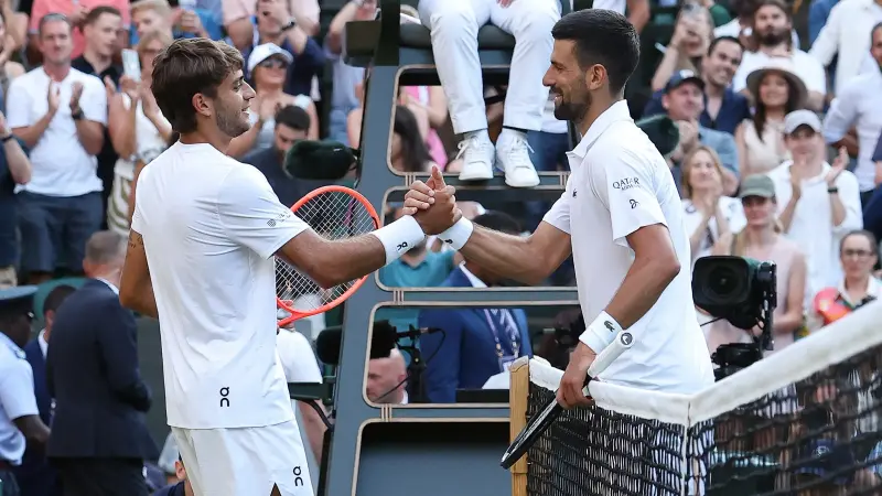 المشهد سبورتس: ديوكوفيتش ضد سينر بويمبلدون.. وموهبة جزائرية في برشلونة