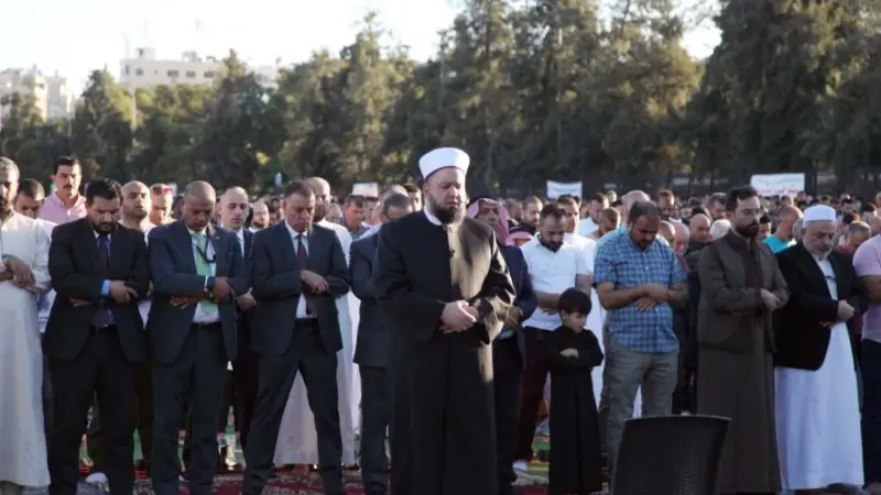 موعد صلاة عيد الأضحى 2025 في الأردن.. القائمة الكاملة بالأماكن والأئمة