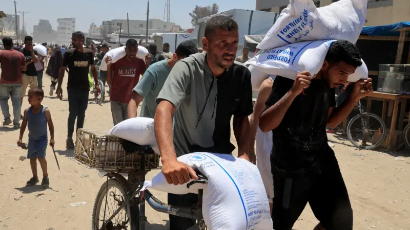 فرنسا: مستعدون للمساهمة بتوزيع آمن للغذاء في غزة