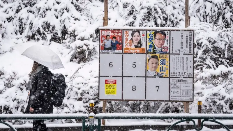 صور - بدء التصويت في انتخابات اليابان.. وتاكايتشي تأمل بالفوز الكبير