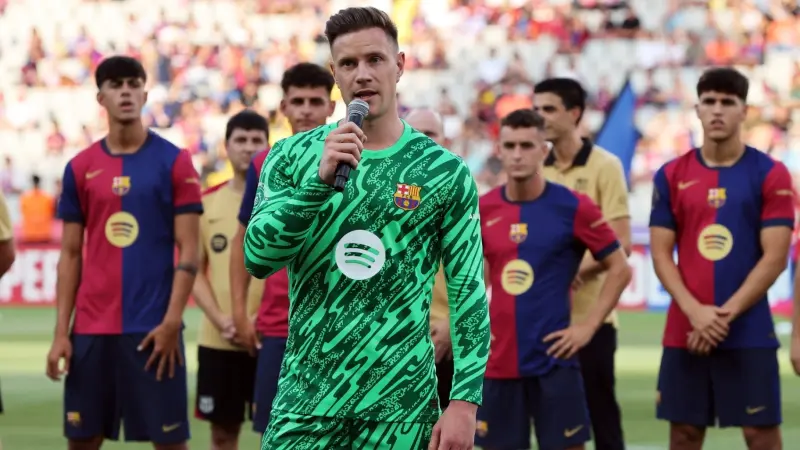 تير شتيغن يورط برشلونة قبل انطلاق الليغا.. ما القصة؟