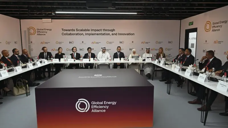 الإمارات تعقد أول مائدة مستديرة تقنية وتنفيذية للتحالف العالمي لكفاءة الطاقة