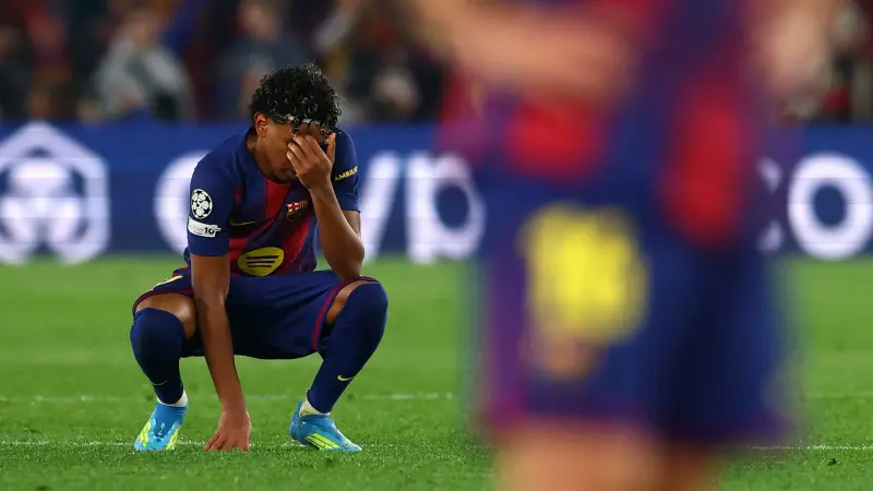 ويفا يرفض شكوى برشلونة بشأن تحكيم مباراة أتليتكو مدريد