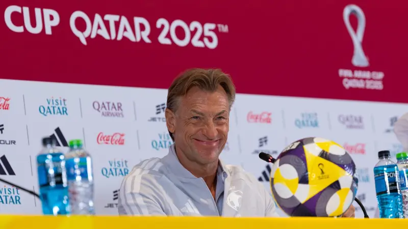 كأس العرب - رينارد: مواجهة فلسطين صعبة.. وعلى اللاعبين التركيز