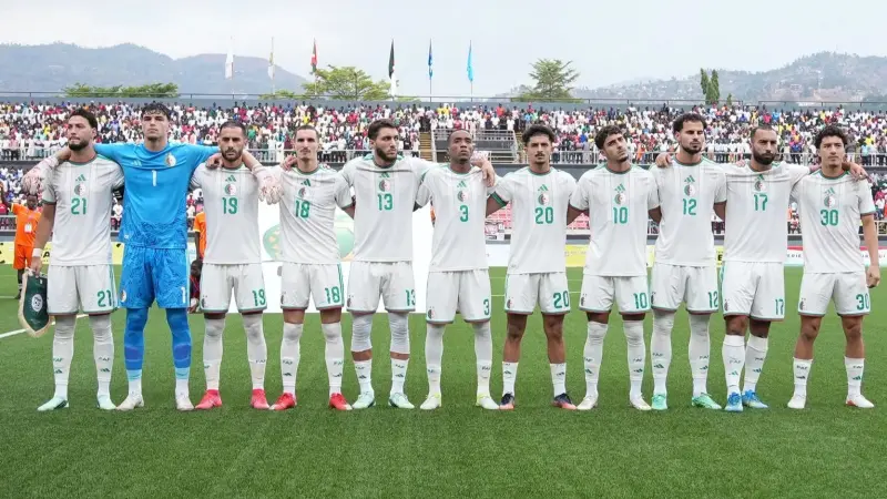 ترتيب مجموعة الجزائر في تصفيات كأس أمم إفريقيا بعد التعادل مع بوروندي