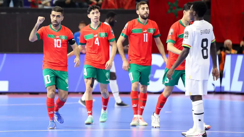 القنوات الناقلة لمباراة أنغولا وغانا اليوم في كأس أمم إفريقيا داخل الصالات 2024.. من يرافق منتخب المغرب؟