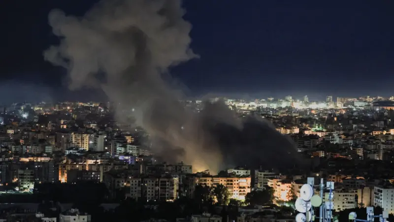 بعد إنذارات إخلاء اسرائيلية.. بدء الغارات الإسرائيلية على الضاحية الجنوبية لبيروت