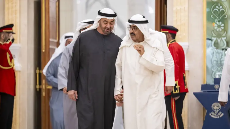 الإمارات والكويت تبحثان تعزيز علاقات التعاون بين البلدين