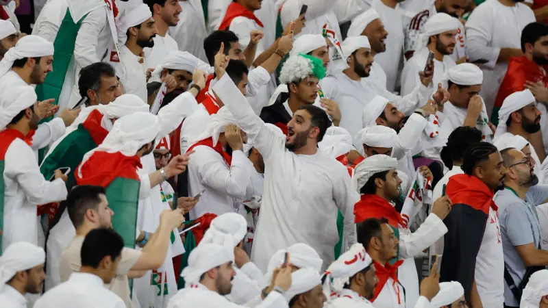 خليجي 27 - دعم جماهيري إماراتي غير مسبوق قبل المباراة النهائية ضد السعودية