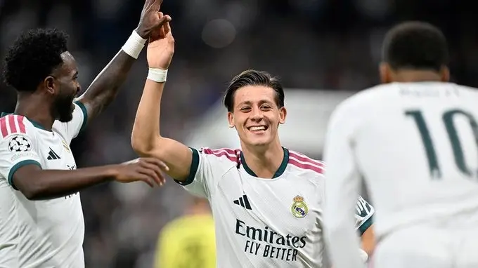 ريال مدريد يتحرك لتحصين عقد أردا غولر بعد تألقه اللافت (إكس) ريال مدريد يتحرك لتحصين عقد أردا غولر بعد تألقه اللافت (إكس)