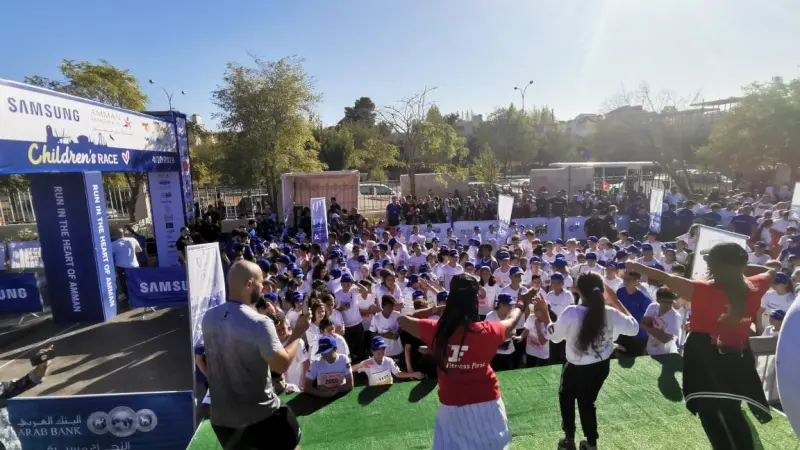 برومين ماراثون عمّان يخطف الأنظار