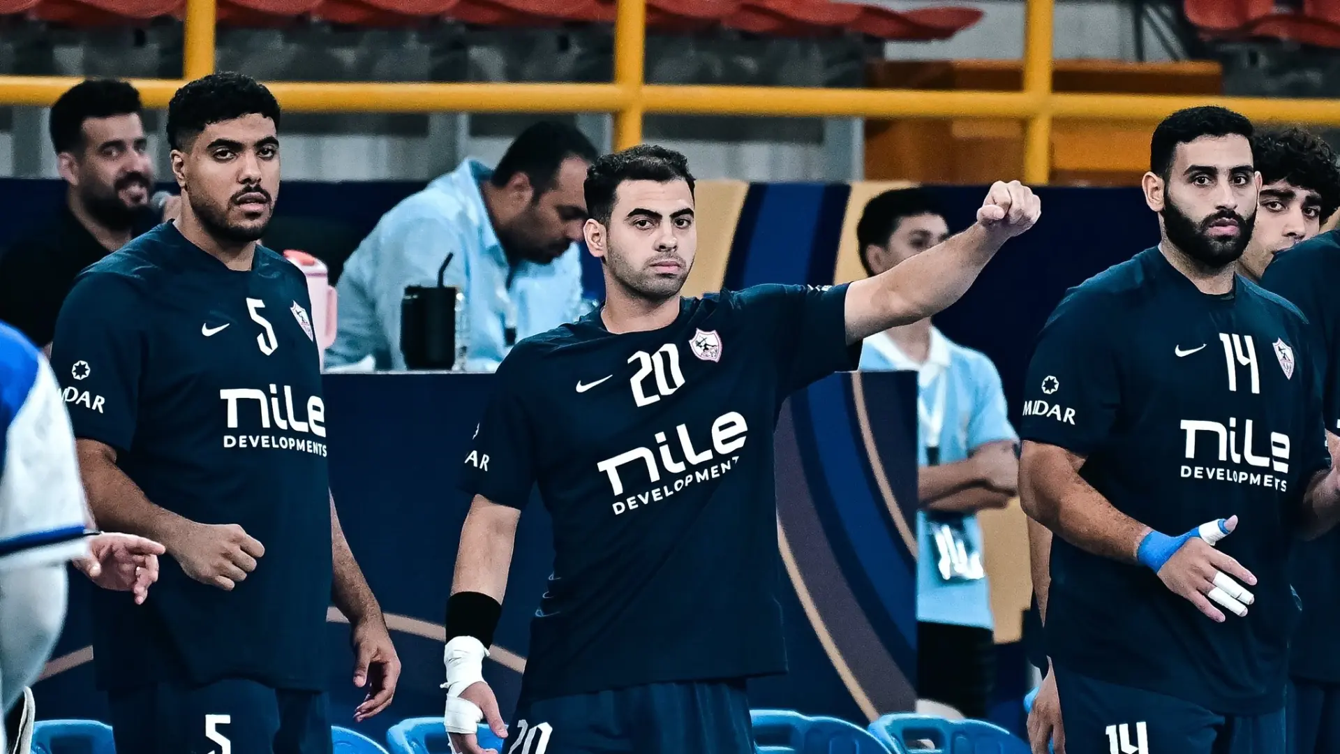 الزمالك يفوز على بينهيروس البرازيلي بصعوبة (إكس) الزمالك يفوز على بينهيروس البرازيلي بصعوبة (إكس)