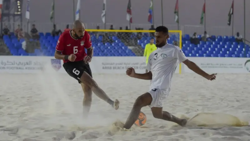 القنوات الناقلة لمباراة منتخب مصر للكرة الشاطئية ضد إيطاليا اليوم.. مصر تسعى لكتابة التاريخ