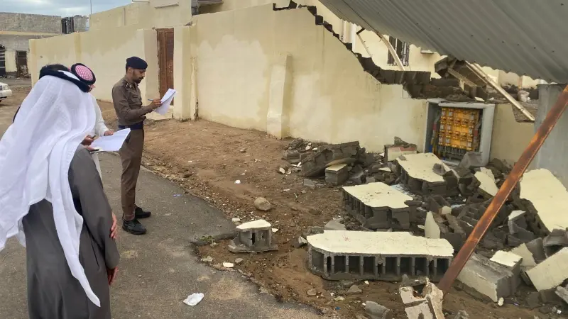 فيديو - مسار إعصار ينبع يثير قلق سكان جدة في السعودية