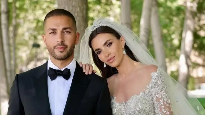 بتجهيزات ملكية.. سيليو صعب يحتفل بزواجه من زين قطامي