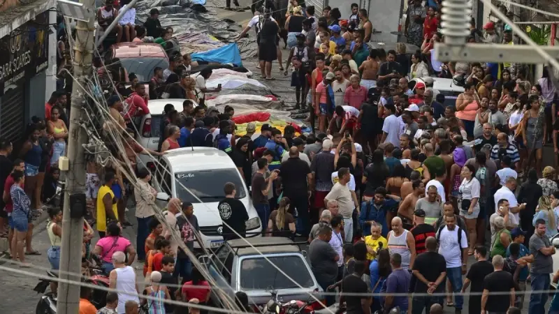 مقتل 132 على الأقل في عملية للشرطة البرازيلية في ريو دي جانيرو