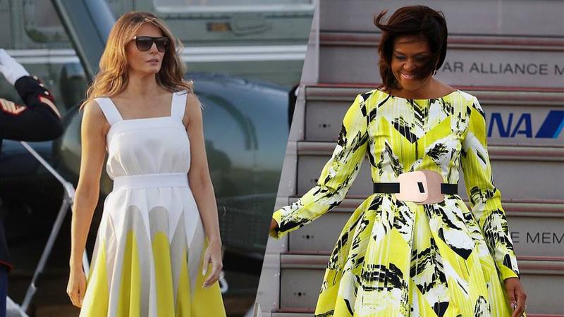 "ميلانيا ترامب" أو "ميشيل أوباما".. أي منهما يتمنى الأميركيون عودتها؟