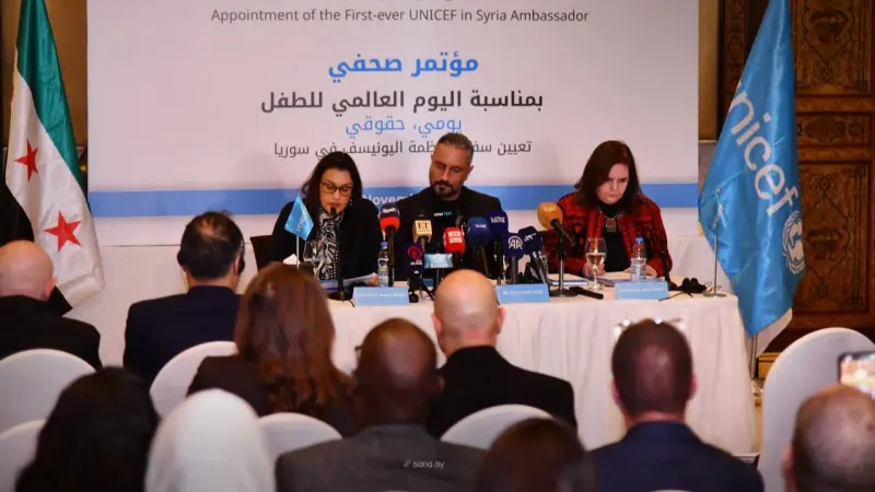 "اليونيسف" تعيّن أول سفير لها في سوريا