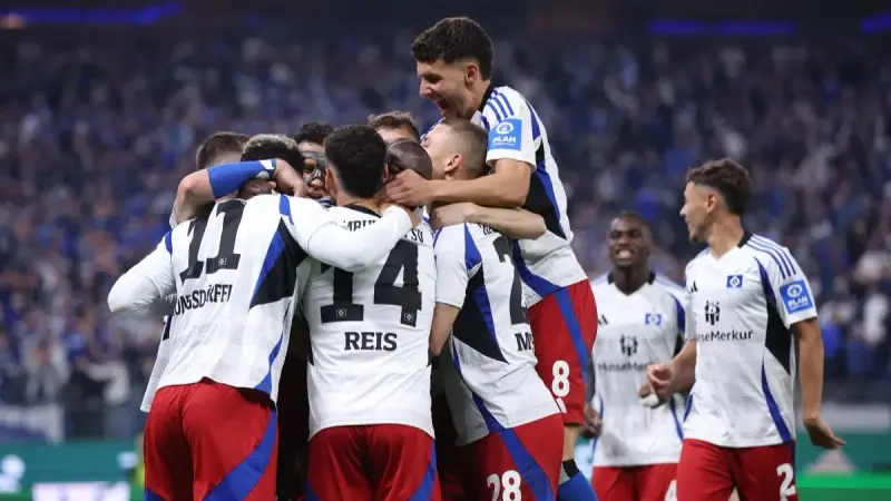 فيديو وصور - هامبورغ يعود إلى "البوندسليغا" بعد 7 سنوات من الغياب