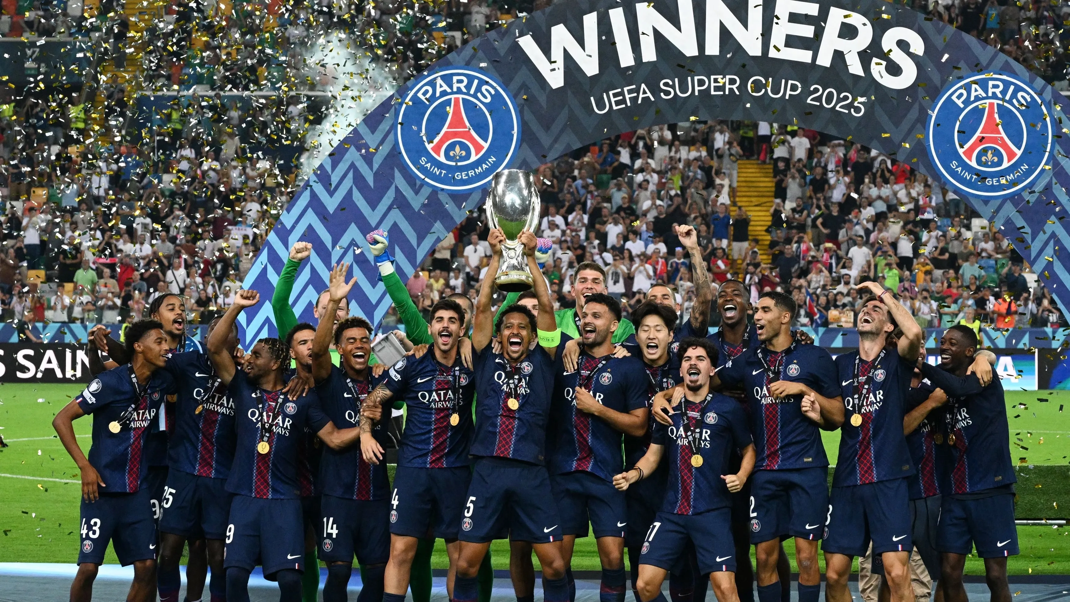 حفل غلوب سوكر - باريس سان جيرمان يهيمن على الجوائز الرئيسية 