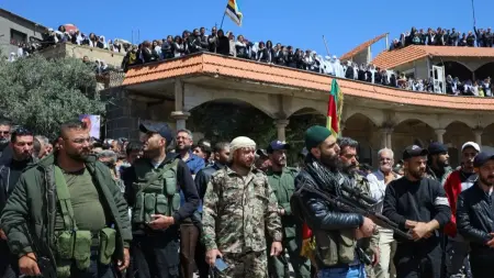 related_news_inside_blogsخروقات مستمرة لهدنة السويداء.. مسيّرة تضرب موقعا للحرس الوطني