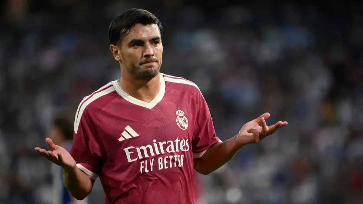 دياز سجل في مباراة ريال مدريد الودية أمام ديبورتيفو لاكورونيا (أ ف ب) دياز سجل في مباراة ريال مدريد الودية أمام ديبورتيفو لاكورونيا (أ ف ب)