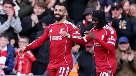 related_news_inside_blogsفيديو - محمد صلاح يسجل أول هدف منذ إعلان رحيله عن ليفربول