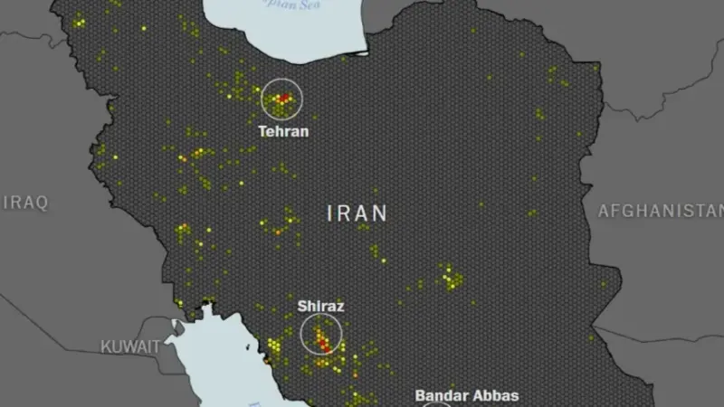 أقمار اصطناعية تكشف حجم الدمار في إيران