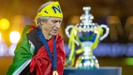 النصر السعودي يعلن رحيل جورجي جيسوس رسميًا بعد التتويج بالدوري