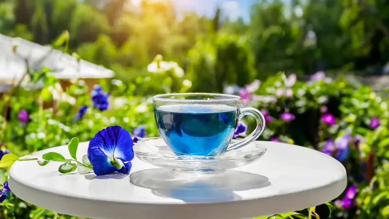 فوائد الشاي الأزرق.. 9 مميزات ستعزز من صحتك