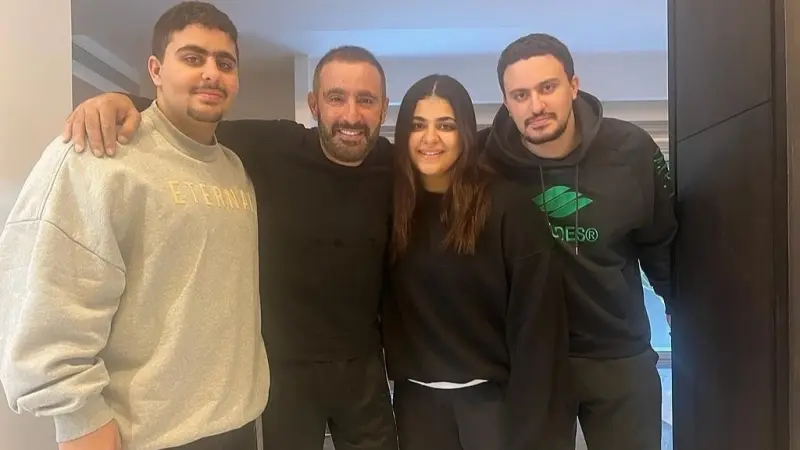 "يا ملك".. أبناء أحمد السقا يحتفلون بعيد ميلاده بطريقة مميزة