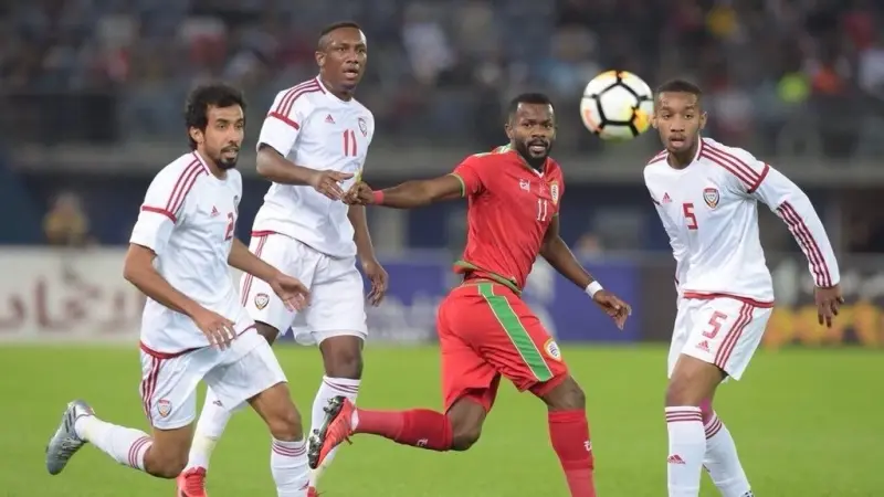 موعد مباراة الإمارات وعمان في خليجي 26 والقنوات الناقلة