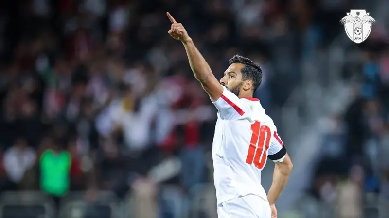 جدول ترتيب الهدافين التاريخيين لمنتخب الأردن.. التعمري يزحف نحو القمة