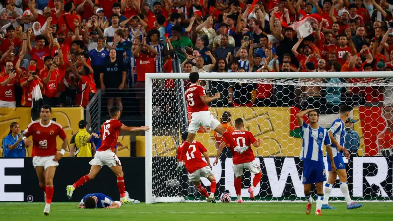 نتيجة مباراة الأهلي وبورتو اليوم.. شاهد أهداف وملخص المباراة