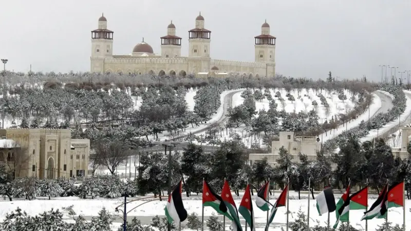 منخفض قطبي.. هذه مناطق تساقط الثلوج في الأردن