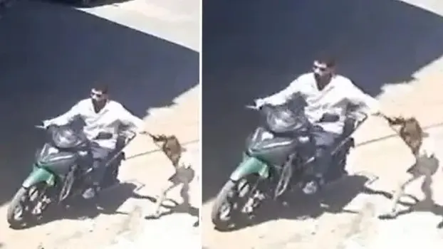 فيديو - عمرها 7 سنوات.. مقطع صادم لأب يسحل ابنته في الشارع