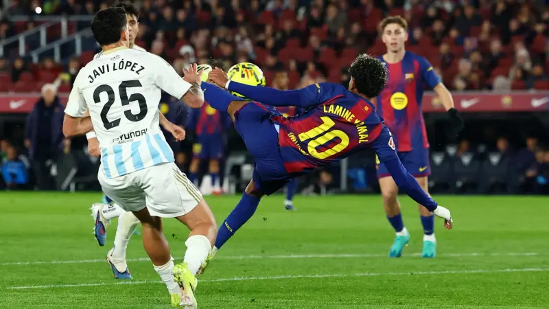 الدوري الإسباني - يامال يرسم لوحة فنية في انتصار سهل لبرشلونة على أوفييدو