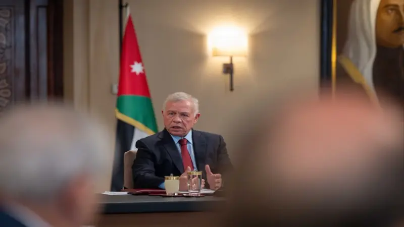 ملك الأردن: نتحرّك مع الشركاء لوضع تفاصيل الخطة الشاملة في غزة