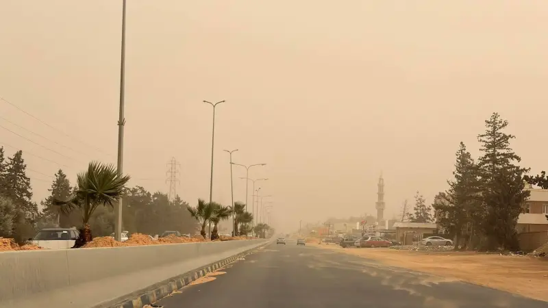 موجة رياح قوية تضرب مصر والسعودية وتحذيرات رسمية للمواطنين