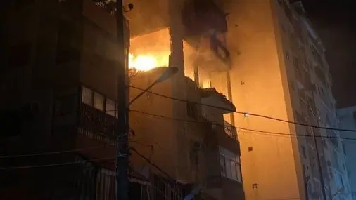 فيديو - 3 قتلى بغارة إسرائيلية على مدينة صيدا جنوب لبنان