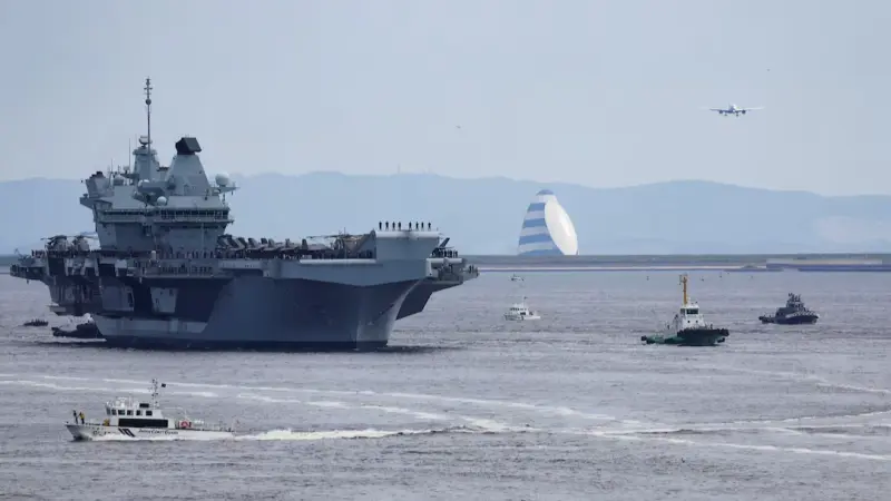 بريطانيا ترسل حاملة طائرات لتعزيز الردع في المنطقة القطبية الشمالية