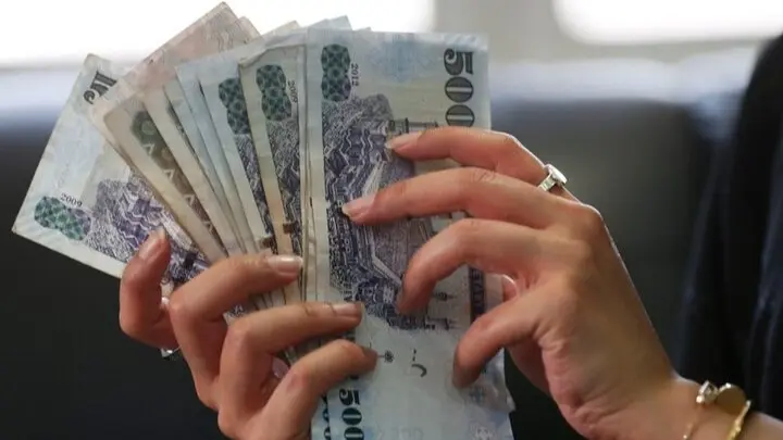 سعر الريال السعودي مقابل الجنيه السوداني عند 1,608.5 جنيهًا (رويترز) سعر الريال السعودي مقابل الجنيه السوداني عند 1,608.5 جنيهًا (رويترز)