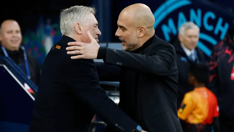 أنشيلوتي وغوارديولا يدعمان إضراب اللاعبين بسبب ضغط المباريات